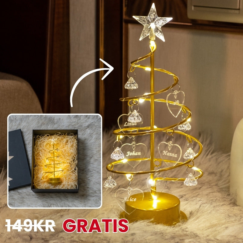 Familietræ | Smuk Personlig Juletræslampe