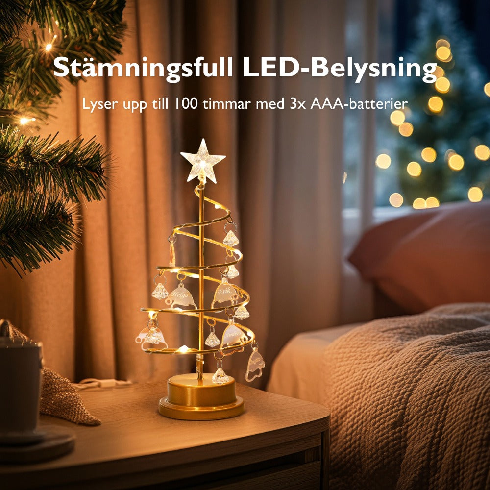 Familietræ | Smuk Personlig Juletræslampe