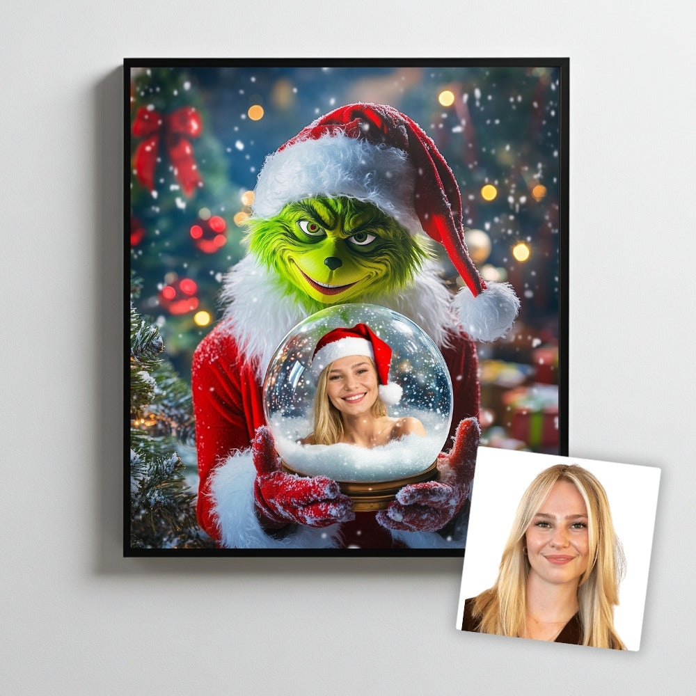Custom Grinch Sneboldplakat