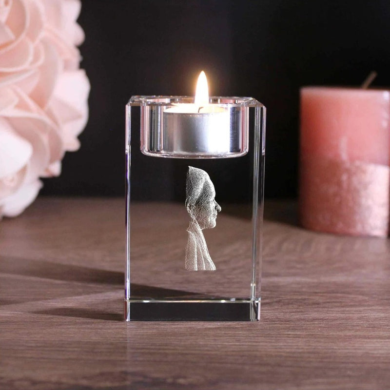 Fotokristal | Personlig Lysestage